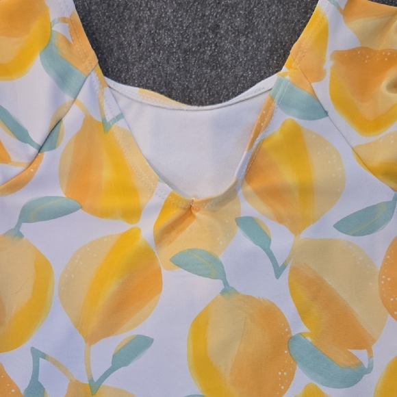 Carter's White and Yellow Two-Piece Swimsuit - Picture 4 of 4